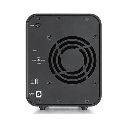 TERRAMASTER D2-320 2bay Gehäuse. USB3.2 10Gbps RAID.Diskless
