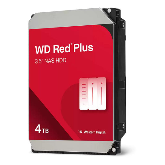 4TB WD WD40EFZZ Red Plus 5400RPM 128MB