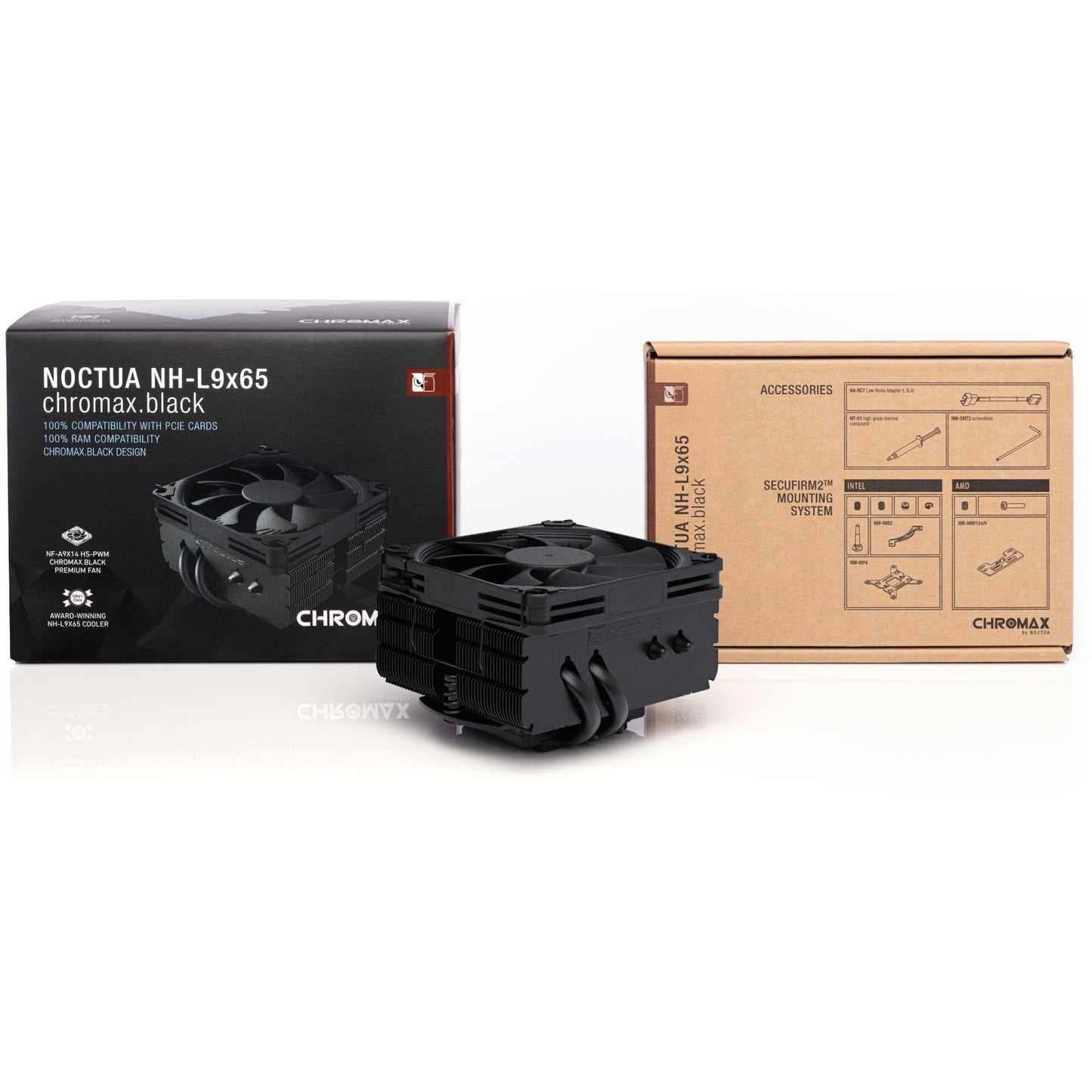 K Noctua chromax.black NH-L9x65 - Prozessor-Luftkühler