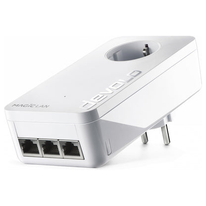 devolo Magic 2 LAN triple Powerline Adapter Powerline bis zu 2.400 Mbit/s, 3x Gigabit LAN
