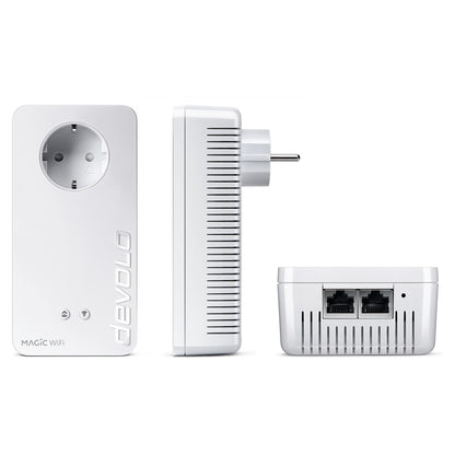 devolo Magic 2 WiFi next Powerline Starter Kit 1x devolo Magic 2 WiFi next Adapter, 1x devolo Magic 2 LAN Adapter