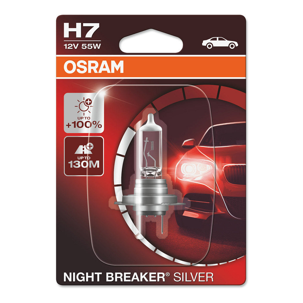 Osram 64210NBS NIGHT BREAKER SILVER H7 Folding Box
