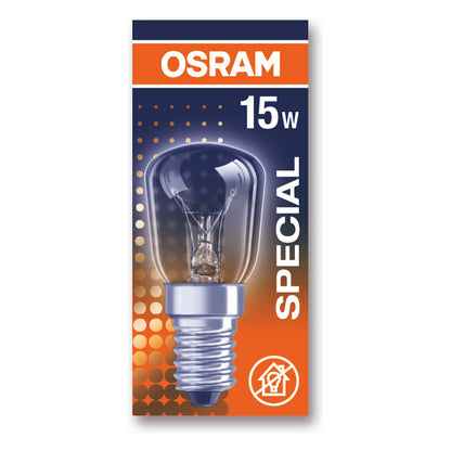 Osram Birnformlampe 15W klar 230V E14