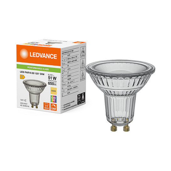 Osram LED PAR16 80 120° DIM P 6.9W 930 GU10 Dimmbare LED-Reflektorlampen PAR16