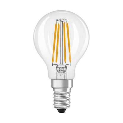 Osram CLP40 DIM 3.4W 827 FIL CL E14 P 3.4W 827 Clear E14 Dimmbare LED-Tropfen