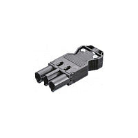 BACHMANN Gertestecker GST18/3 schwarz