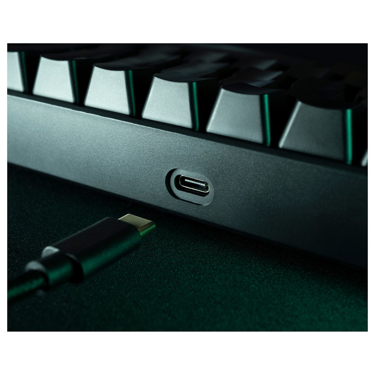 Deltaco DK440R Gaming Tastatur kabellos, Schwarz