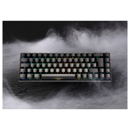 Deltaco DK440R Gaming Tastatur kabellos, Schwarz