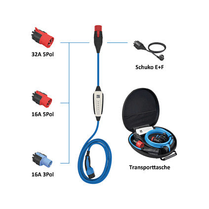 NRGkick 32A 10m Set Optimal WLAN inkl. Adapter und Tasche