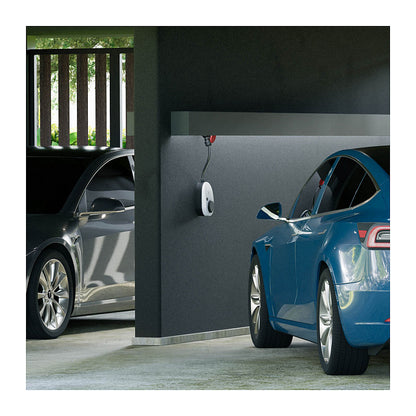 go-e Charger Gemini flex, 11 kW (16A 3-phasig) (wei/schwarz, mobile Ladestation)