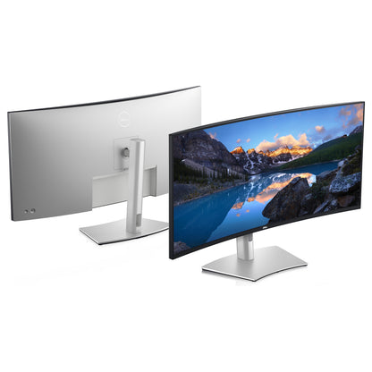100,8cm/39,7" (5120x2160) Dell UltraSharp U4021QW Curved 21:9 8ms 60Hz IPS 2xHDMI DisplayPort VESA Lift WUHD Silver