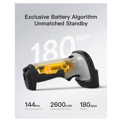 inateck Barcodescanner 70 gray [BCST-70_gray]