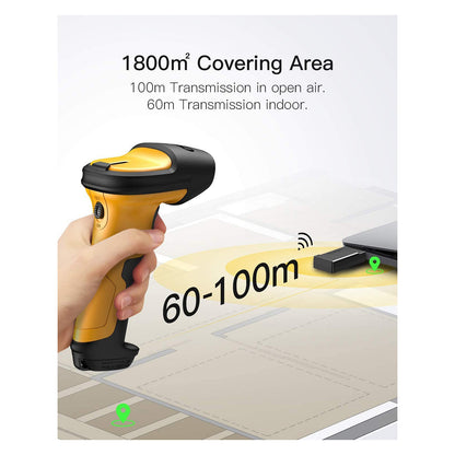 inateck Barcodescanner P6 yellow [BCST-P6_yellow]
