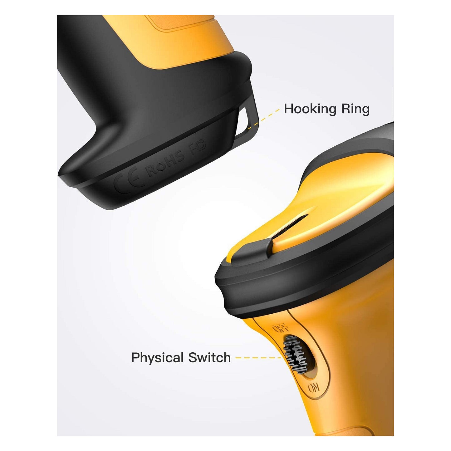 inateck Barcodescanner P6 yellow [BCST-P6_yellow]