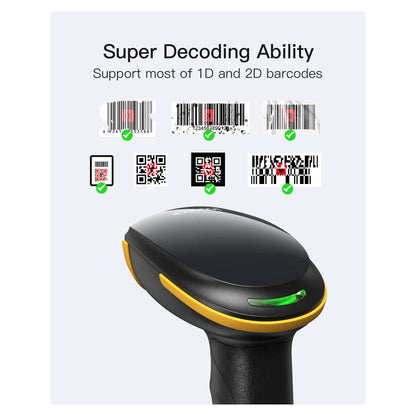 inateck Barcodescanner 23 black [BCST-23_black]