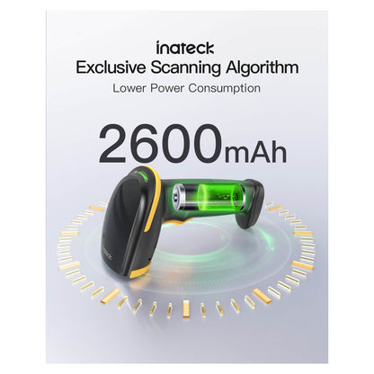 inateck Barcodescanner 23 black [BCST-23_black]