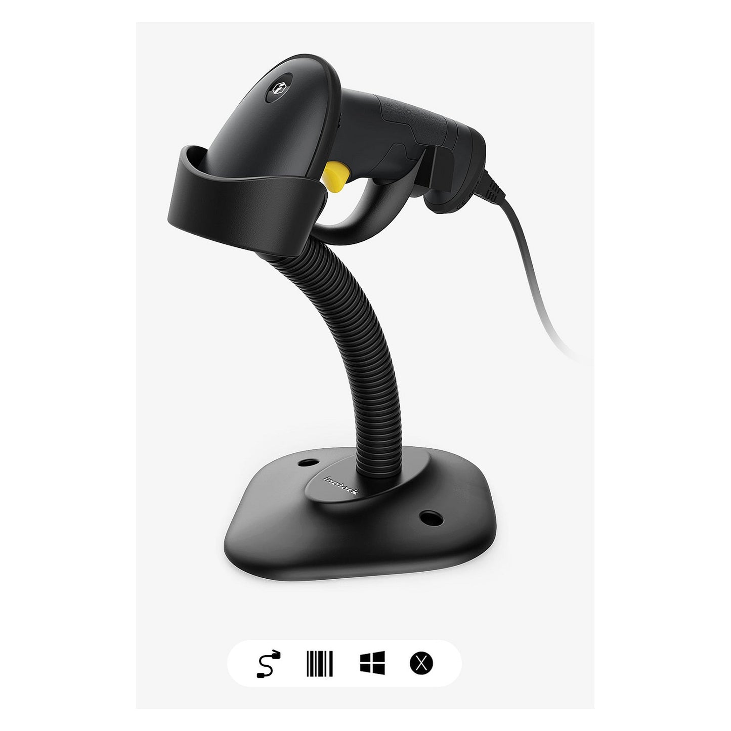 inateck Barcodescanner 33 black [BCST-33_black]