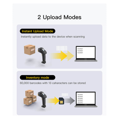 inateck Barcodescanner Pro 8 black [Pro 8_black]