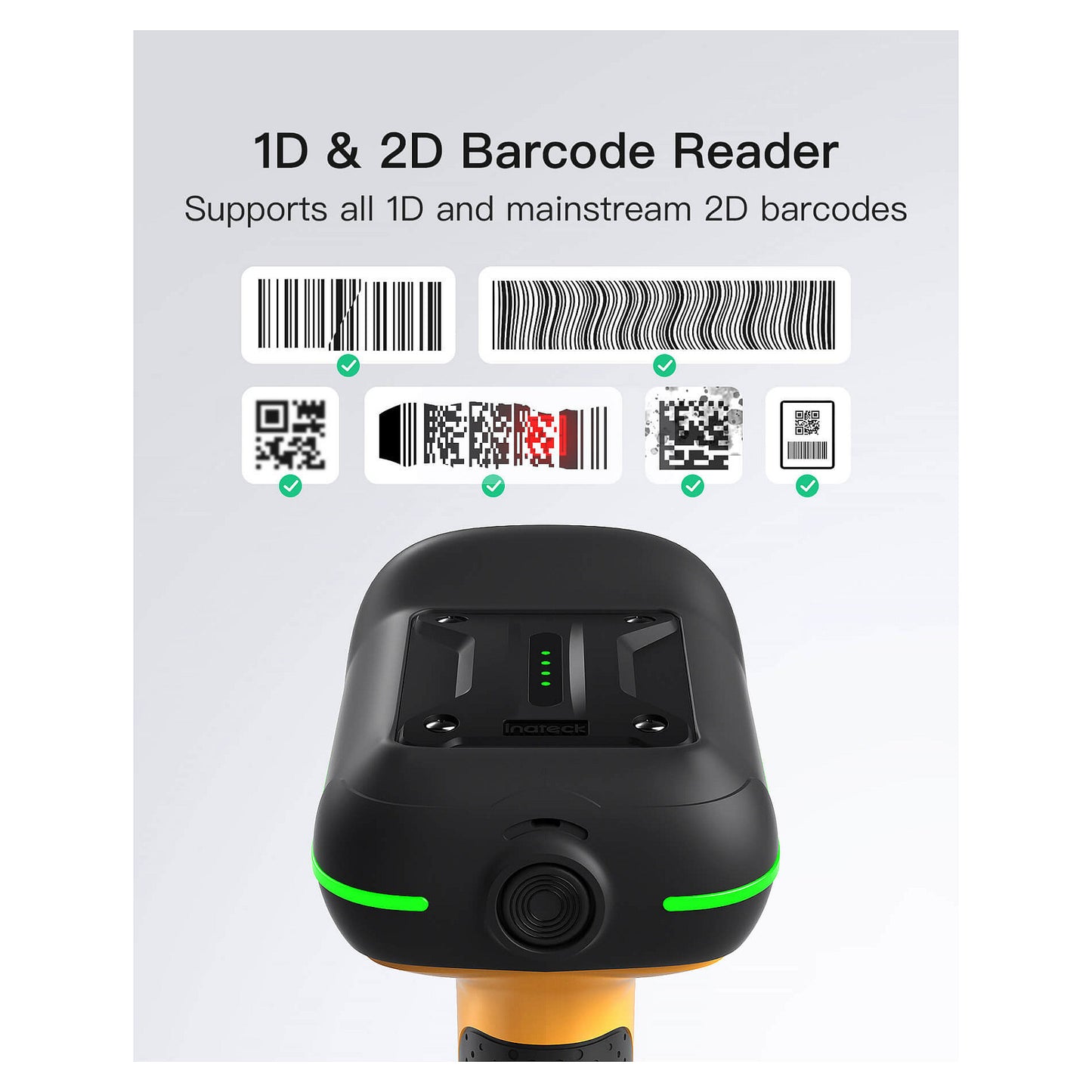 inateck Barcodescanner 75 black [BCST-75 black]