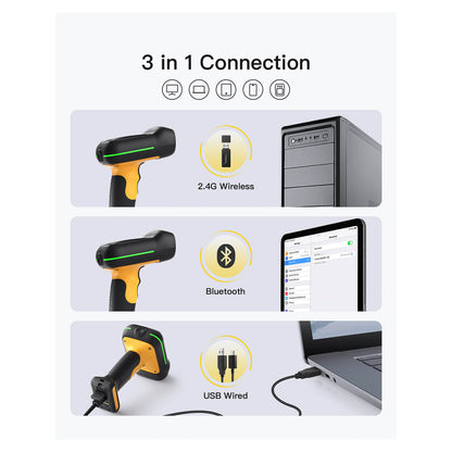 inateck Barcodescanner 75S black [BCST-75S_black]