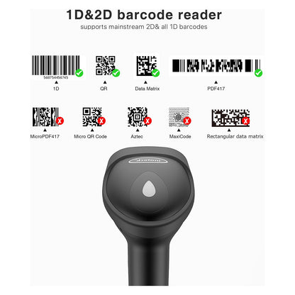 inateck Barcodescanner 50 black [BCST-50_black]