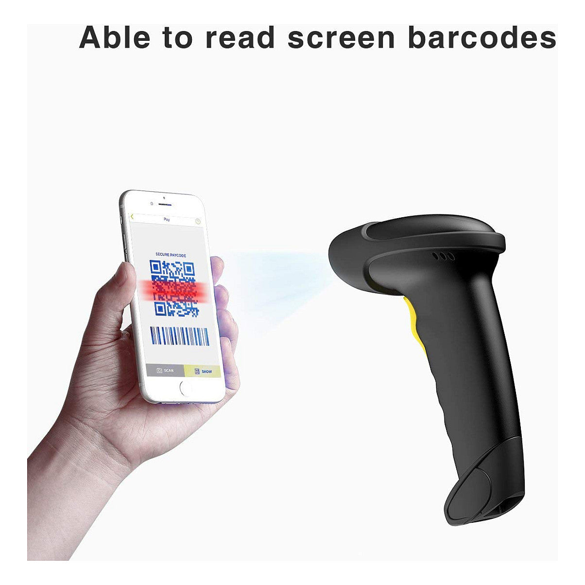 inateck Barcodescanner 50 black [BCST-50_black]