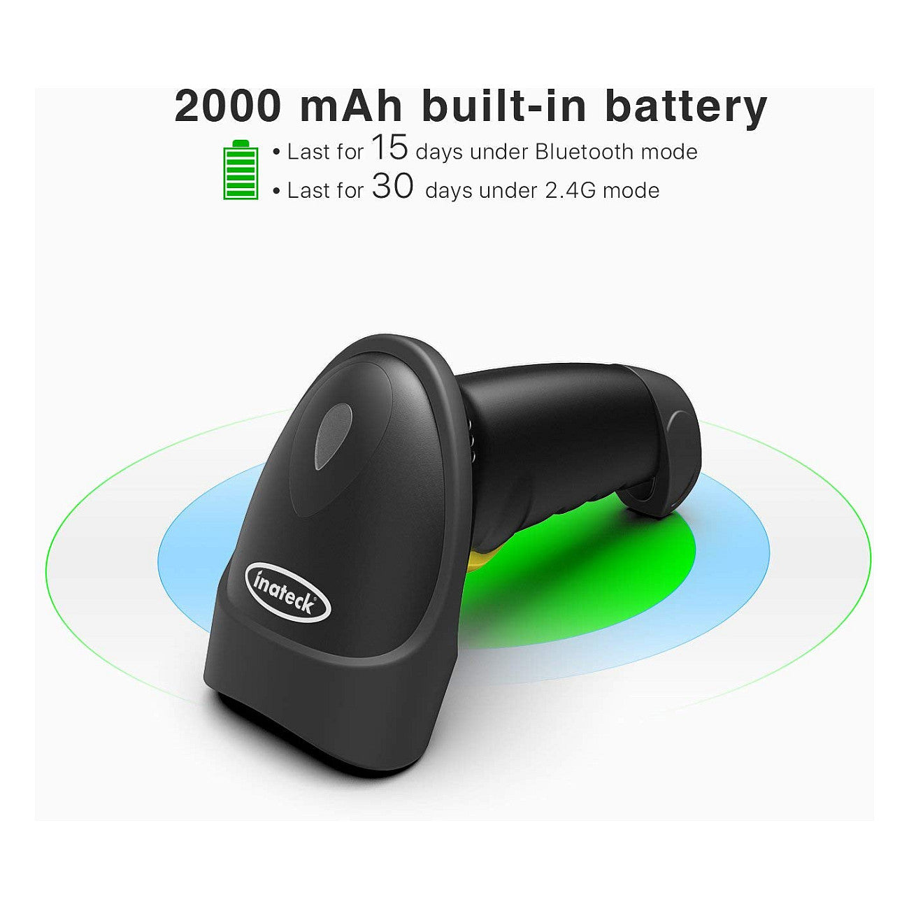 inateck Barcodescanner 50 black [BCST-50_black]
