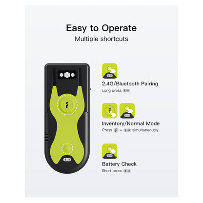 inateck Barcodescanner 42 green [BCST-42_green]
