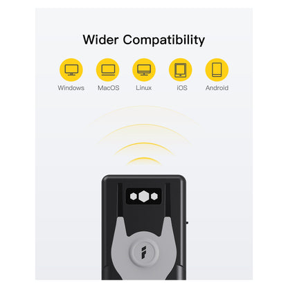 inateck Barcodescanner 43 gray [BCST-43_gray]