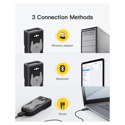 inateck Barcodescanner 43 gray [BCST-43_gray]