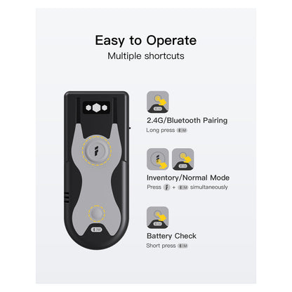 inateck Barcodescanner 43 gray [BCST-43_gray]