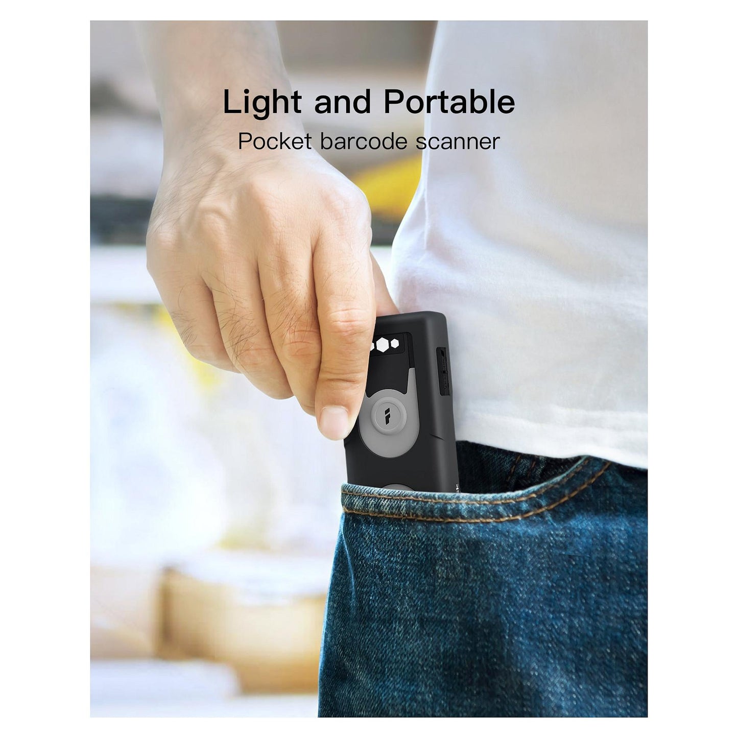 inateck Barcodescanner 43 gray [BCST-43_gray]