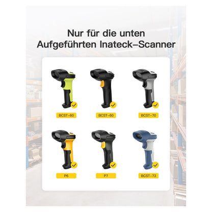 inateck Barcodescanner BS04001 black [BS04001_black]