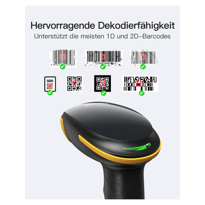 inateck Barcodescanner 35 black [BCST-35_black]