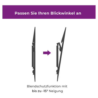 ZUB Ultron Wandhalterung Flatscreen WM100 23"-56" Neigung