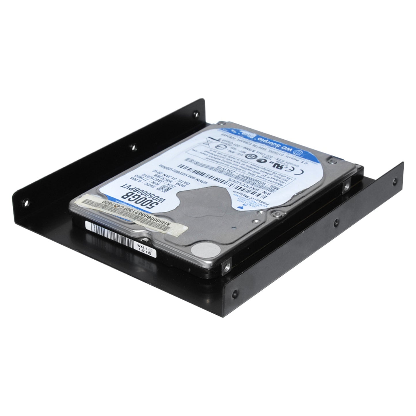 Ultron Einbaurahmen intern 1x2.5" SSD/HDD Metall schwarz