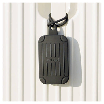 MiTag with Luggage Tag,apple zert.Tag Anhänger black