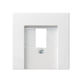 GIRA 027603 Abdeckung TAE+Stereo+USB System 55 reinweiß
