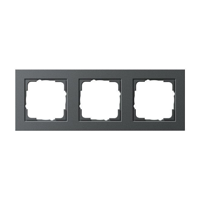 GIRA 021323 Rahmen 3f anthrazit E2 3-fach E2