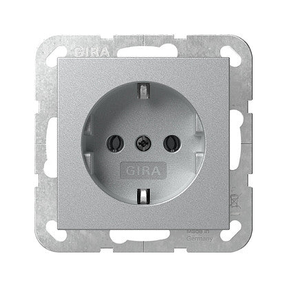 GIRA 418826 SCHUKO System 55 F Alu