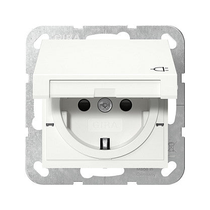 GIRA 441403 SCHUKO KD + SH System 55 Reinweiß