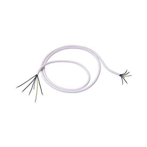 BACHMANN Herdleitung 2,0m weiss 5G2.50 AEH/AEH H05VV-F 5G2.50 Unverpackt