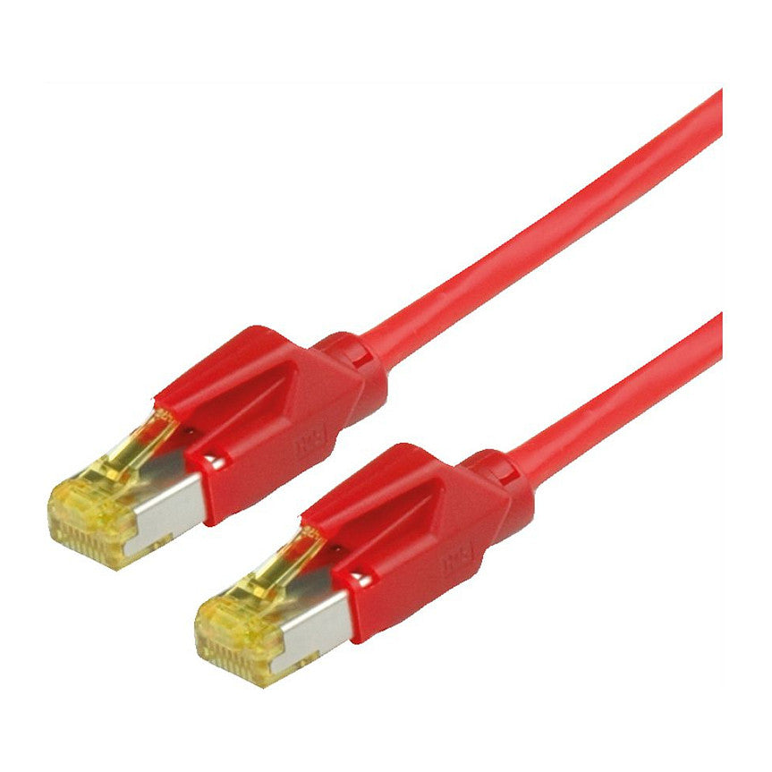 DRAKA Patchkabel Cat.6A (Class EA) S/FTP, UC900 TM31, LSOH, rot, 2 m