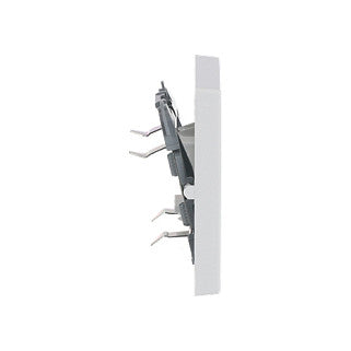 BUSCH JAEGER BJ 1789-84 Abdeck.f.Aus-Wechsel-Kreuz- Kontroll-Schalter future linear sws