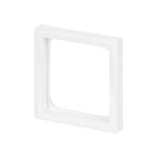 BUSCH JAEGER BJ 1746/10-84 Abdeck.f.Kommunikations- Geräte 50x50mm studioweiß