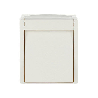 BUSCH JAEGER BJ 2621W-54 Wipptaster (Schließer) ocean IP44 alpinweiß