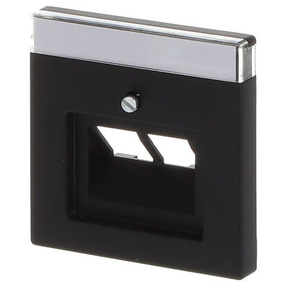 BUSCH JAEGER BJ 1803-02-885 Abdeck.f.UAE-Anschluss- Dosen 2f future linear schwarz