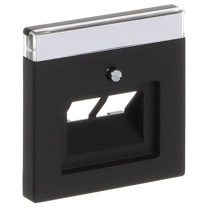 BUSCH JAEGER BJ 1803-02-885 Abdeck.f.UAE-Anschluss- Dosen 2f future linear schwarz