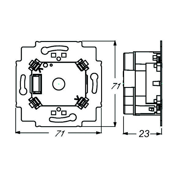 BUSCH JAEGER BJ 6120/12-101 UP-Busankoppler -101 Busch-priOn Sensoren