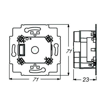 BUSCH JAEGER BJ 6120/12-101 UP-Busankoppler -101 Busch-priOn Sensoren